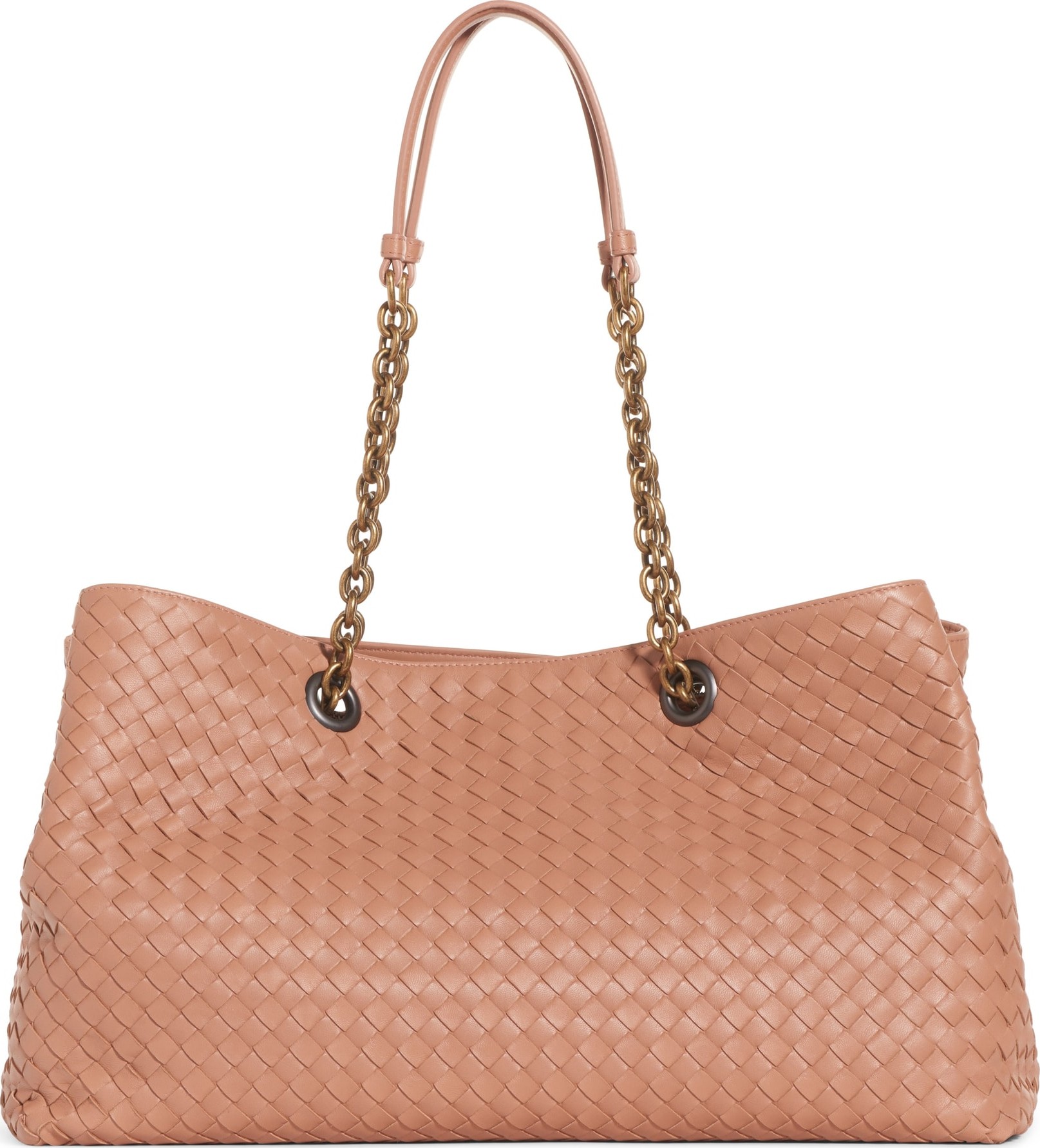 Bottega Veneta Medium Intrecciato Leather Tote Bag