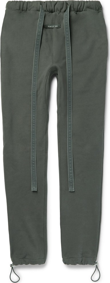Fear of God Slim-Fit Tapered Loopback Cotton-Jersey Sweatpants Fear of God Slim-Fit Tapered Loopback Cotton-Jersey Sweatpants