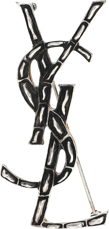 Saint Laurent YSL brooch