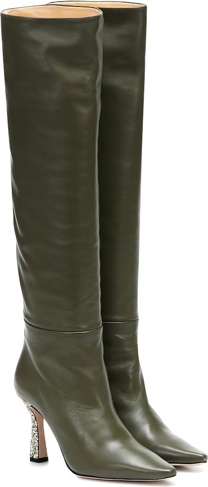 Wandler Lina embellished leather boots