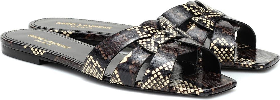 Saint Laurent Nu Pieds 05 leather sandals