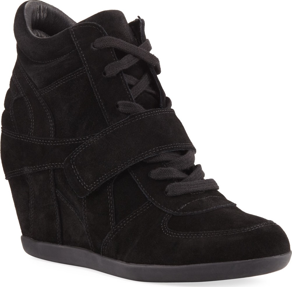 ASH BOWIE ROUND TOE FLAT BOOTIE