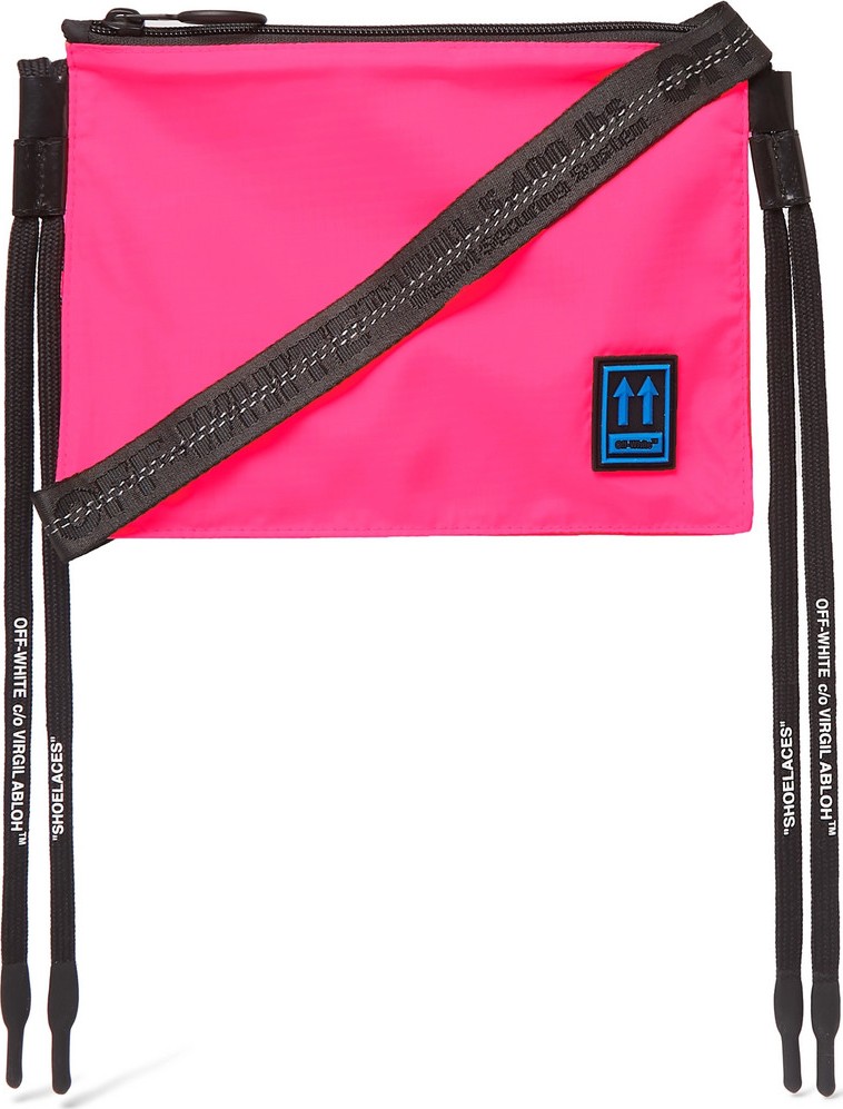 Off White Shell Messenger Bag