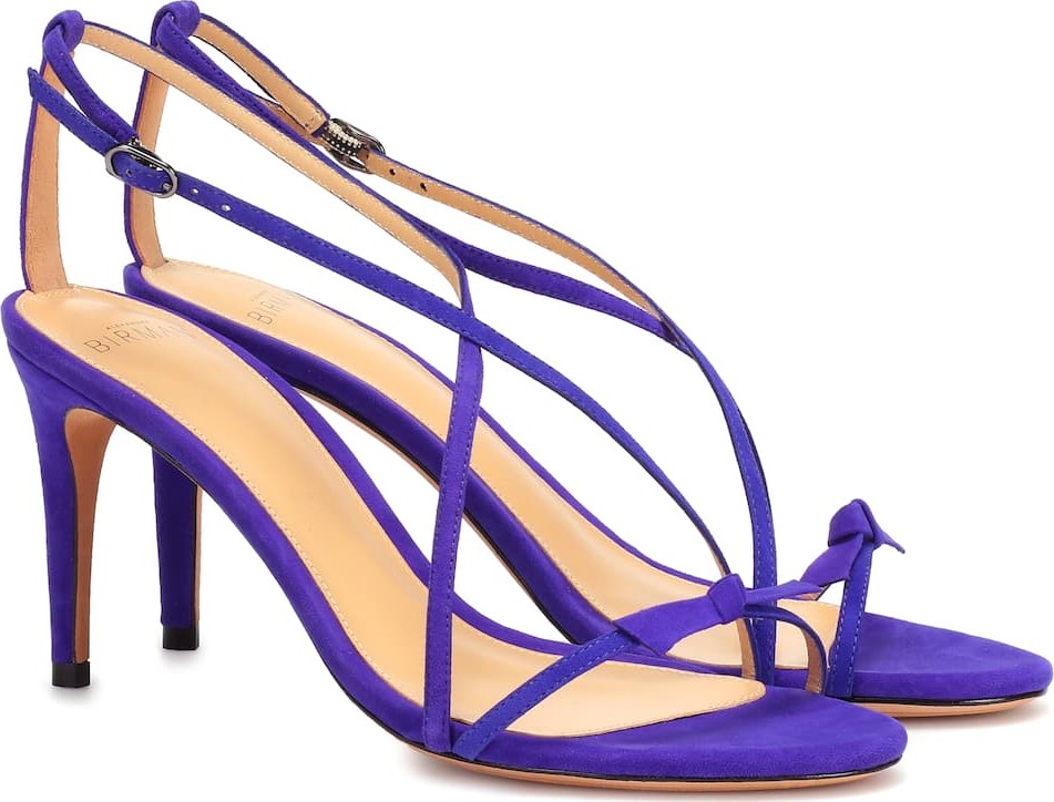 Alexandre Birman Anastassia 75 suede sandals