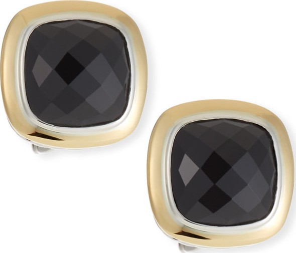 David Yurman Albion Champagne Stud Earrings