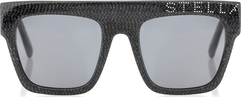 Stella McCartney Logo square sunglasses