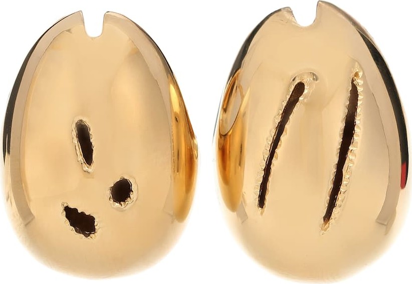 Bottega Veneta 18kt gold-plated earrings