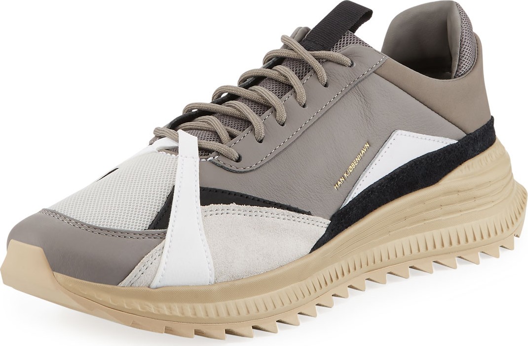 PUMA Men's x Han Kjobenhavn Avid Colorblock Leather Sneakers