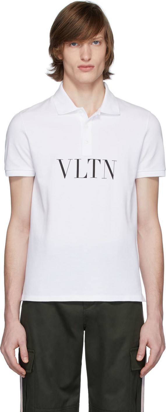 Valentino White 'VLTN' Polo