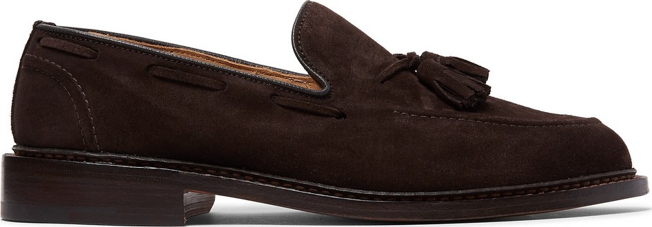 Tricker's Elton Suede Tasselled Loafers