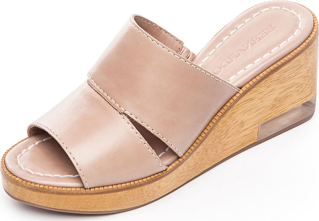 Bernardo Kara Wedge Slide Sandals
