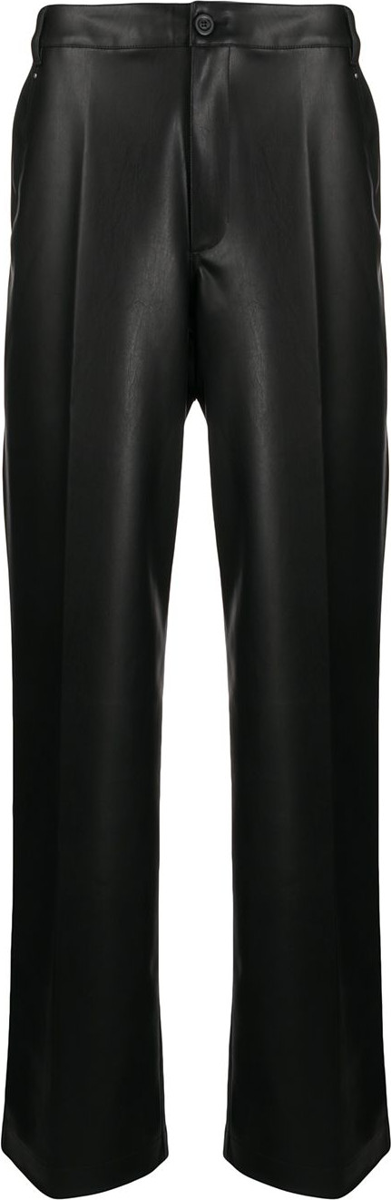 Rick Owens DRKSHDW - High-rise wide leg trousers