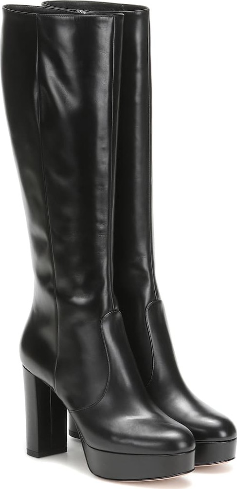 Gianvito Rossi Dominique knee-high leather boots