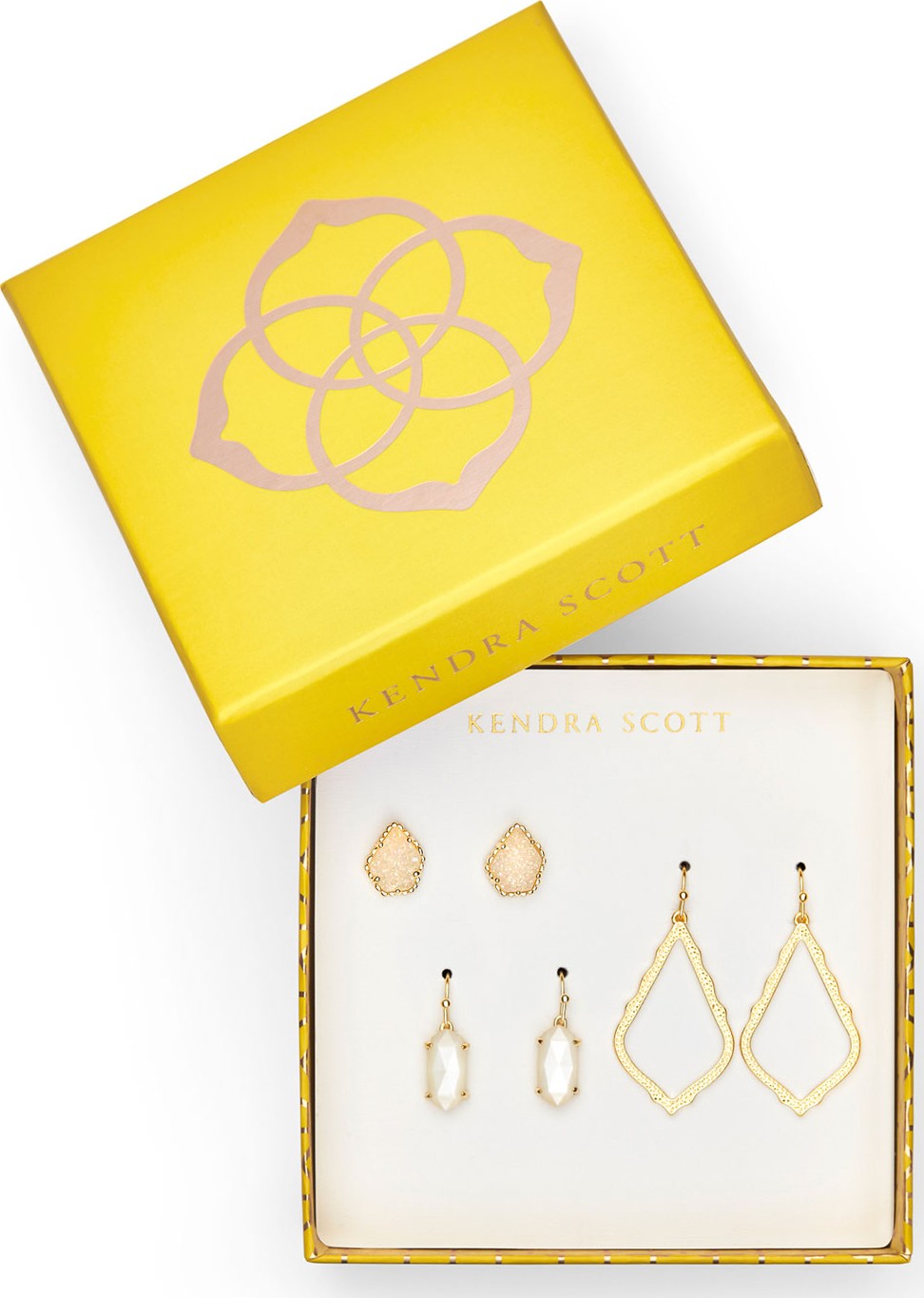 Kendra Scott Tessa, Lee & Sophia Earrings,  Set of 3