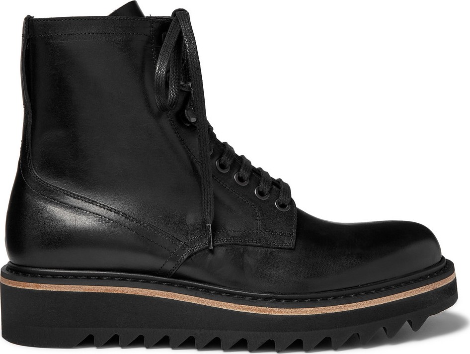 Dries Van Noten Leather Boots