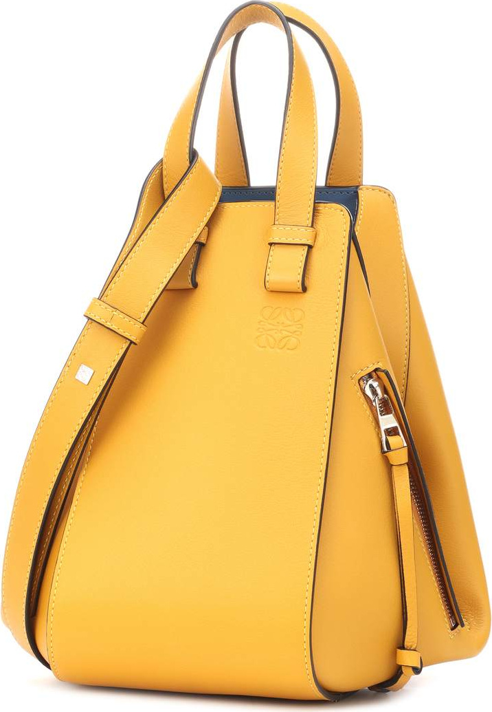 LOEWE Hammock small leather tote