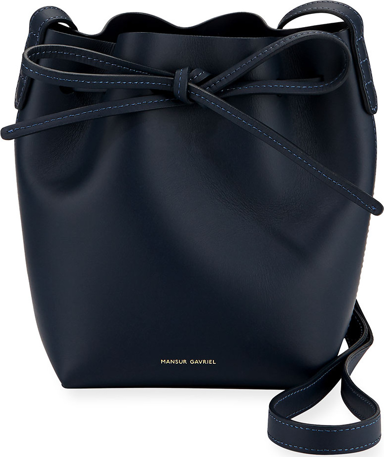 Mansur Gavriel Calf Leather Mini Mini Bucket Bag