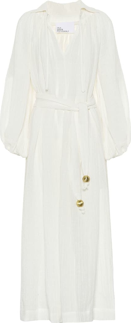 Lisa Marie Fernandez Poet linen-blend maxi dress