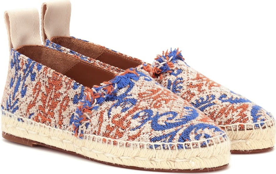 Chloe Tweed espadrilles
