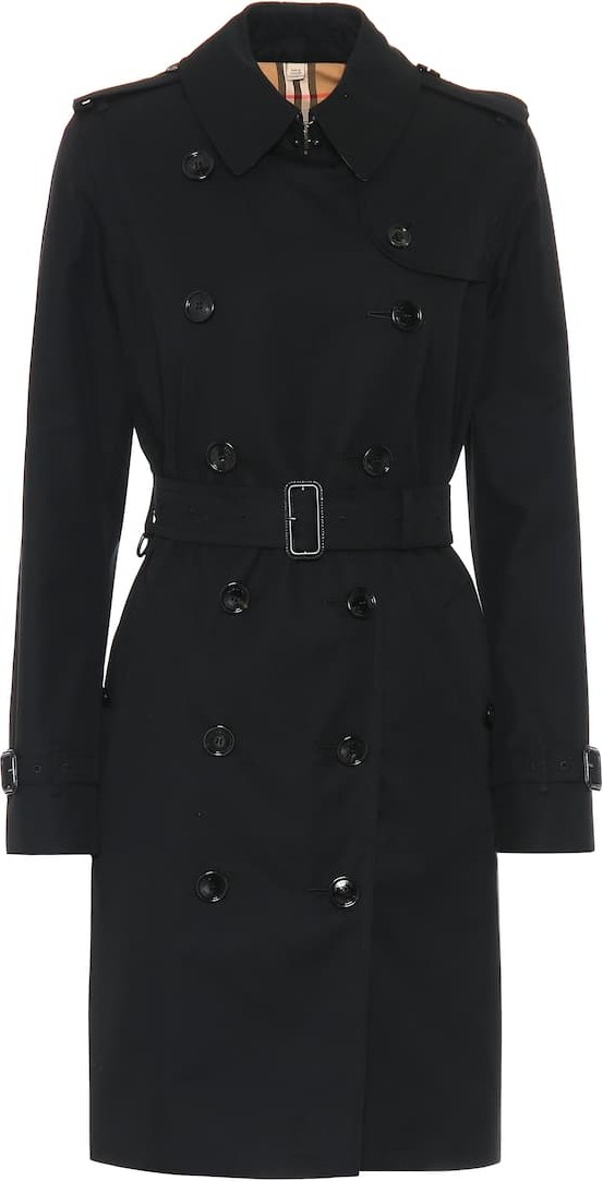 Burberry London England The Kensington cotton trench coat
