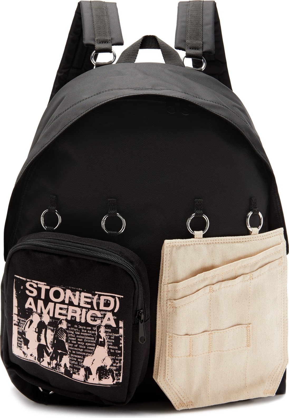 Raf Simons X Eastpak Doubl'r panelled backpack