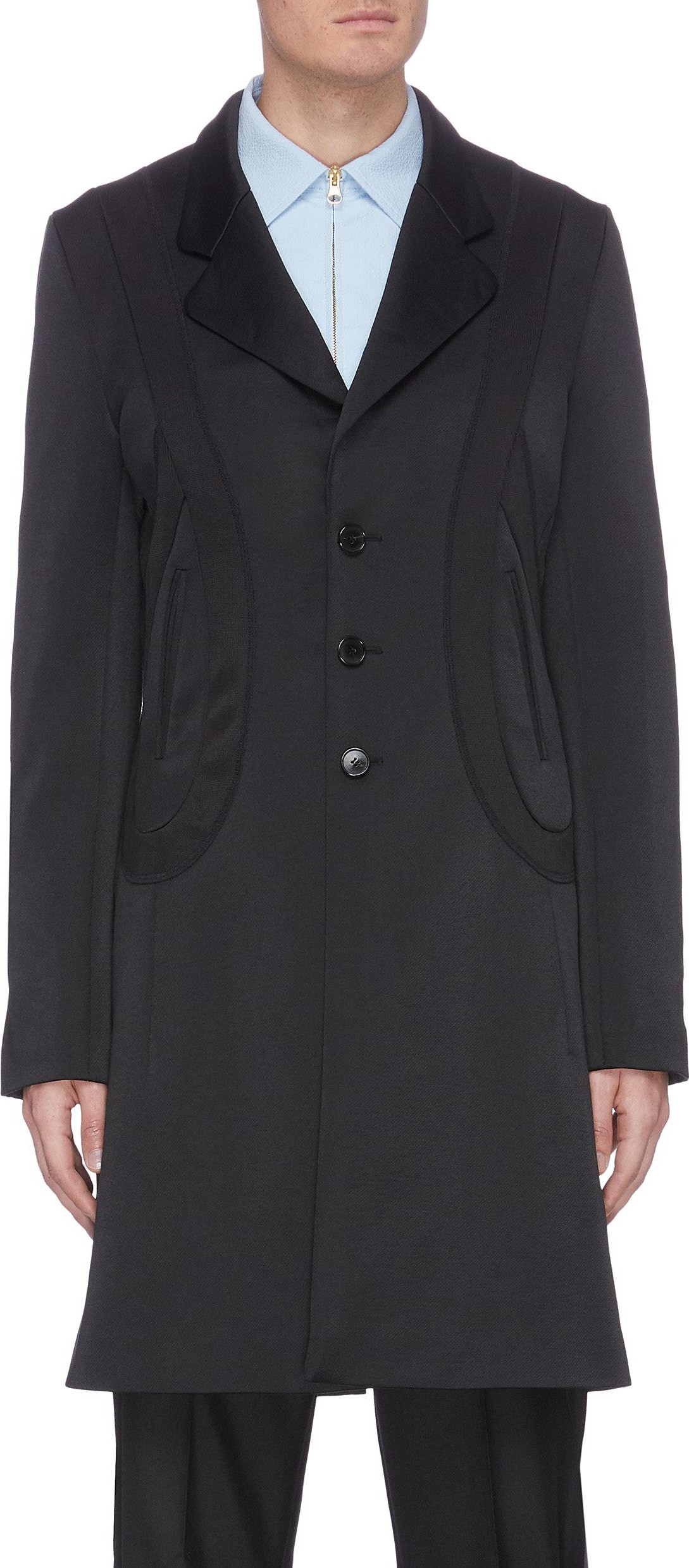 Kiko Kostadinov Lasso Long Blazer Coat