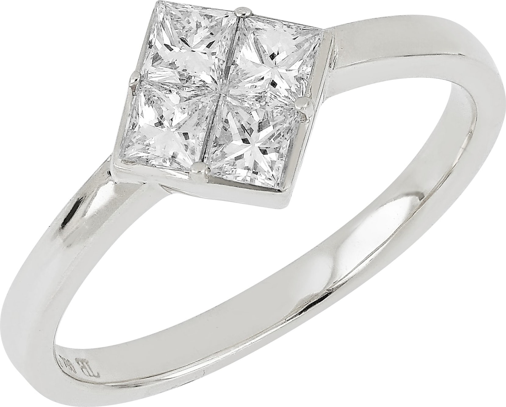 Bony Levy Diamond Cluster Ring