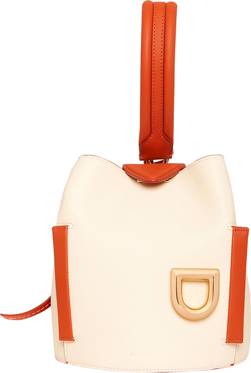 Danse Lente Josh Colorblock Leather Top Handle Bag