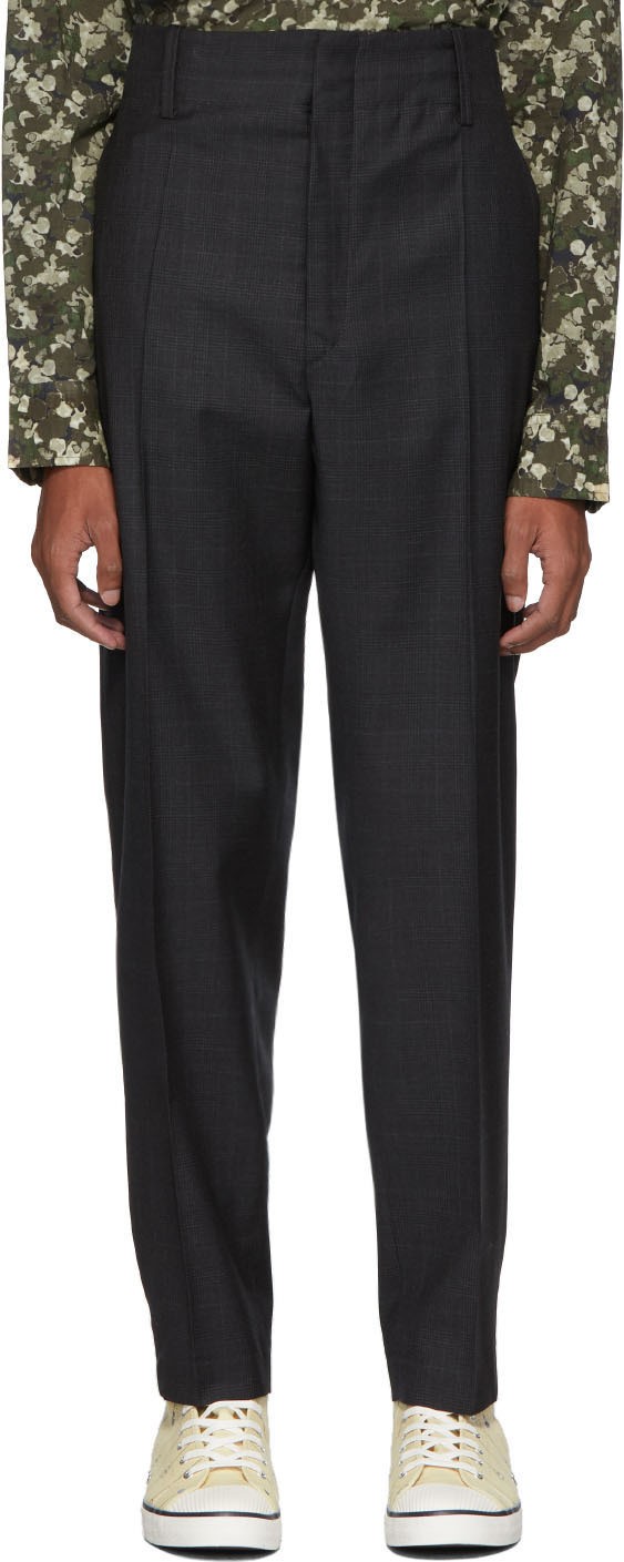 Isabel Marant Black Pao Trousers