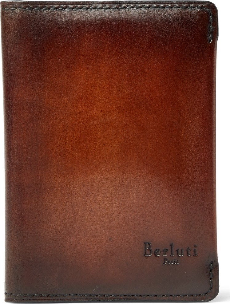 Berluti Ideal Bifold Leather Cardholder