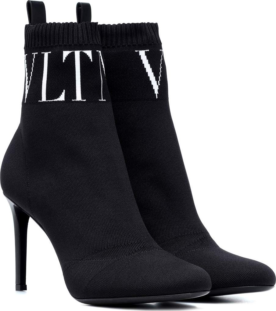 Valentino Valentino Garavani VLTN ankle boots