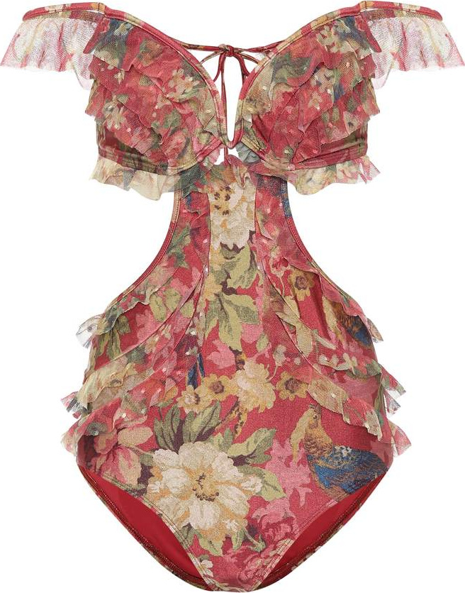 Zimmermann Off-the-shoulder swimsuit
