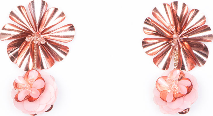 Mignonne Gavigan New York Karolina Petite Earrings, Pink