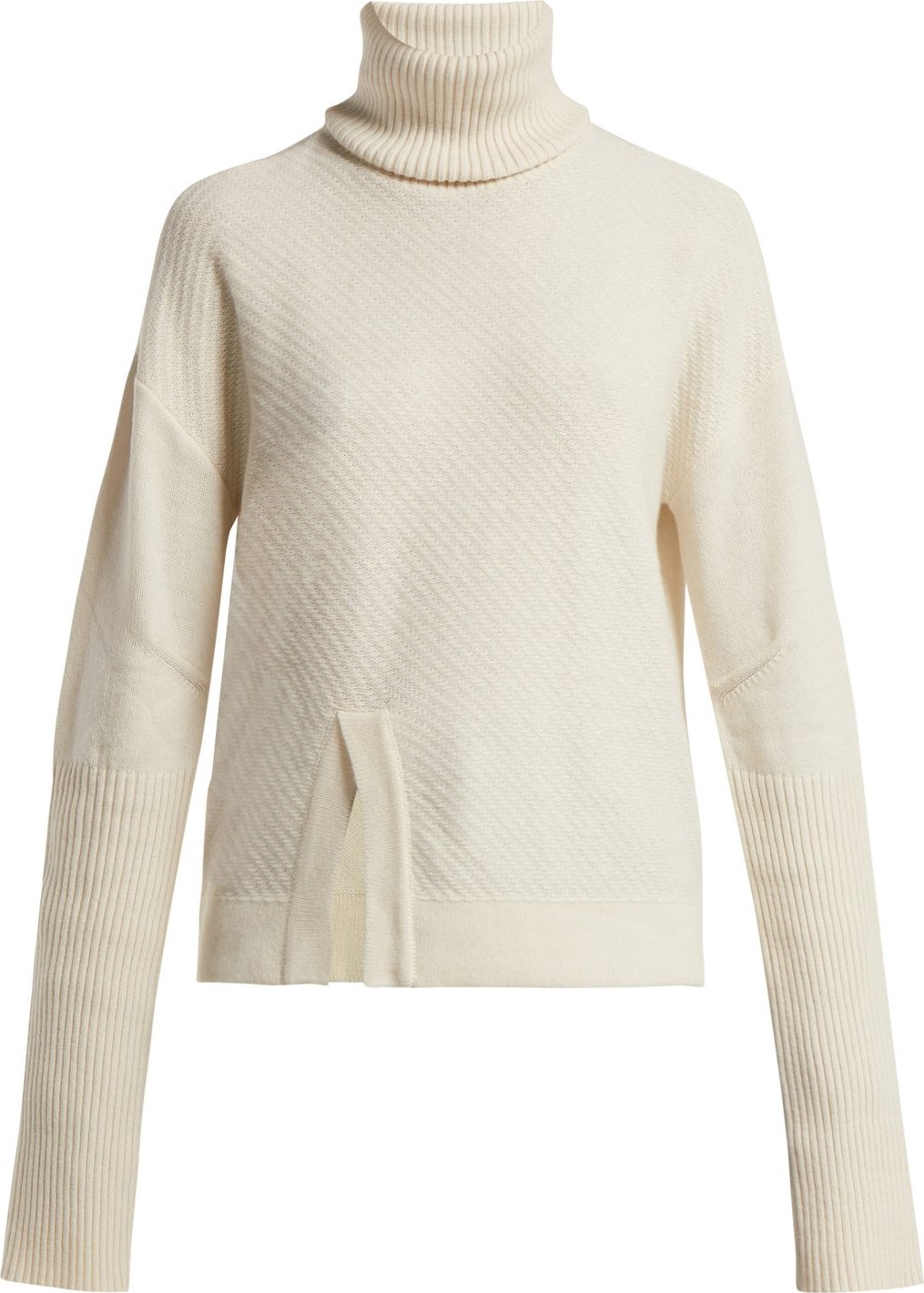 Falke Audrey roll-neck wool-blend sweater
