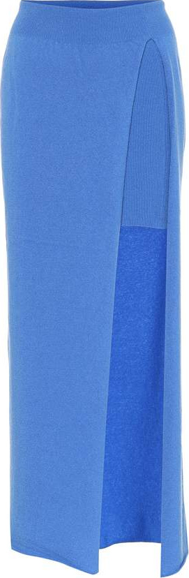 Jacquemus La Jupe Peron wool-blend maxi skirt