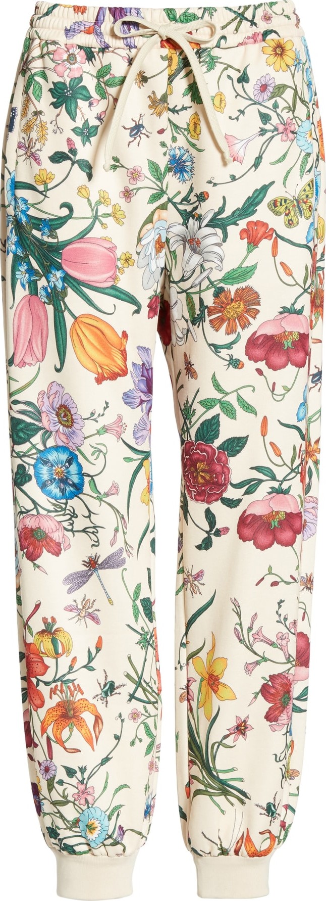 Gucci Floral Print Tech Jersey Track Pants