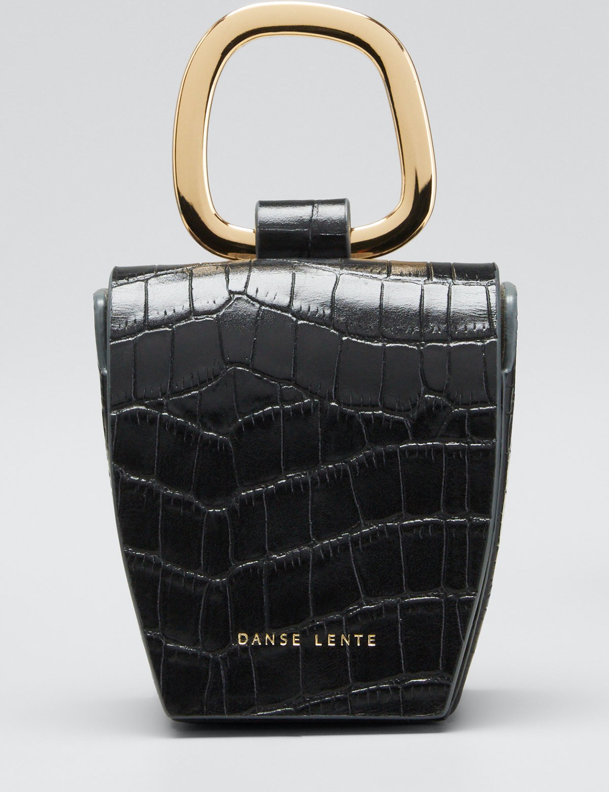 Danse Lente Mock-Croc Leather Box Bag