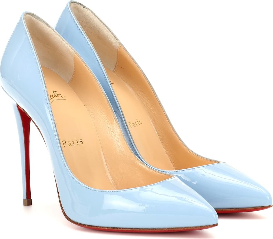 Christian Louboutin Pigalle Follies patent leather pumps