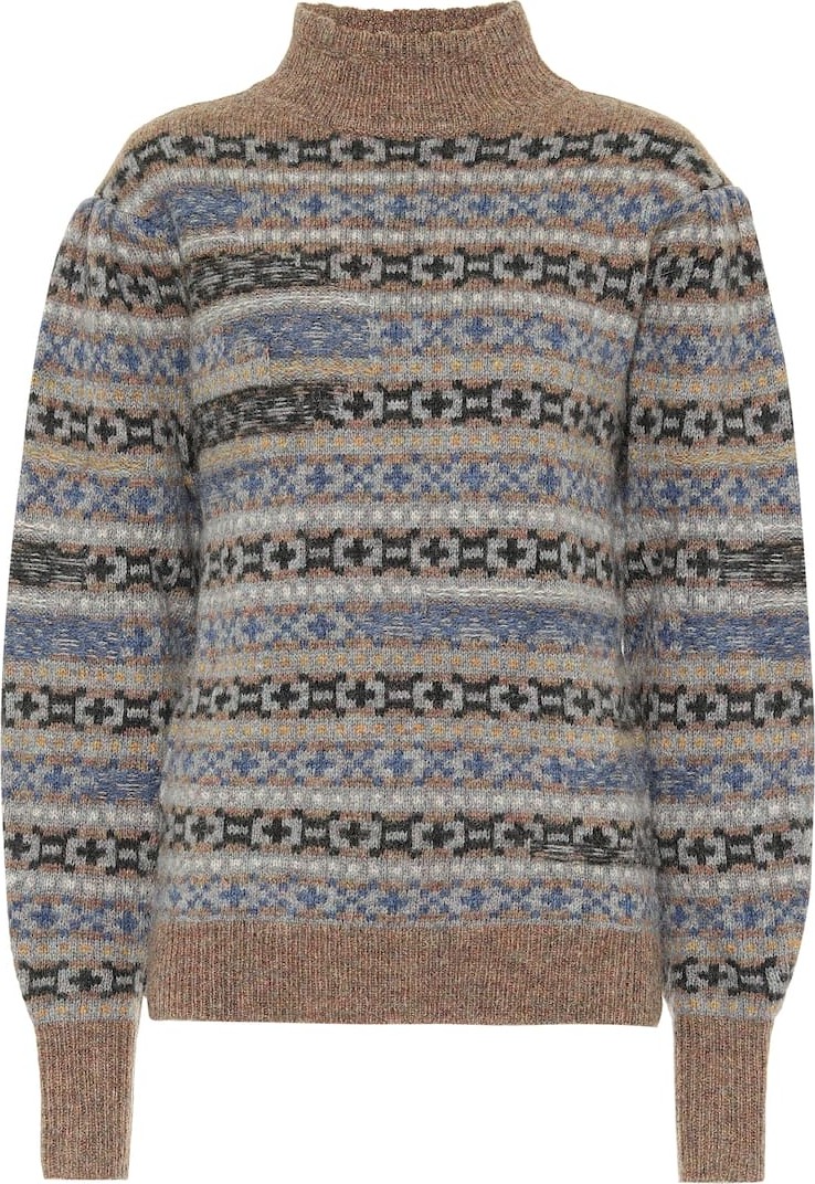 Isabel Marant Etoile Ned intarsia wool sweater