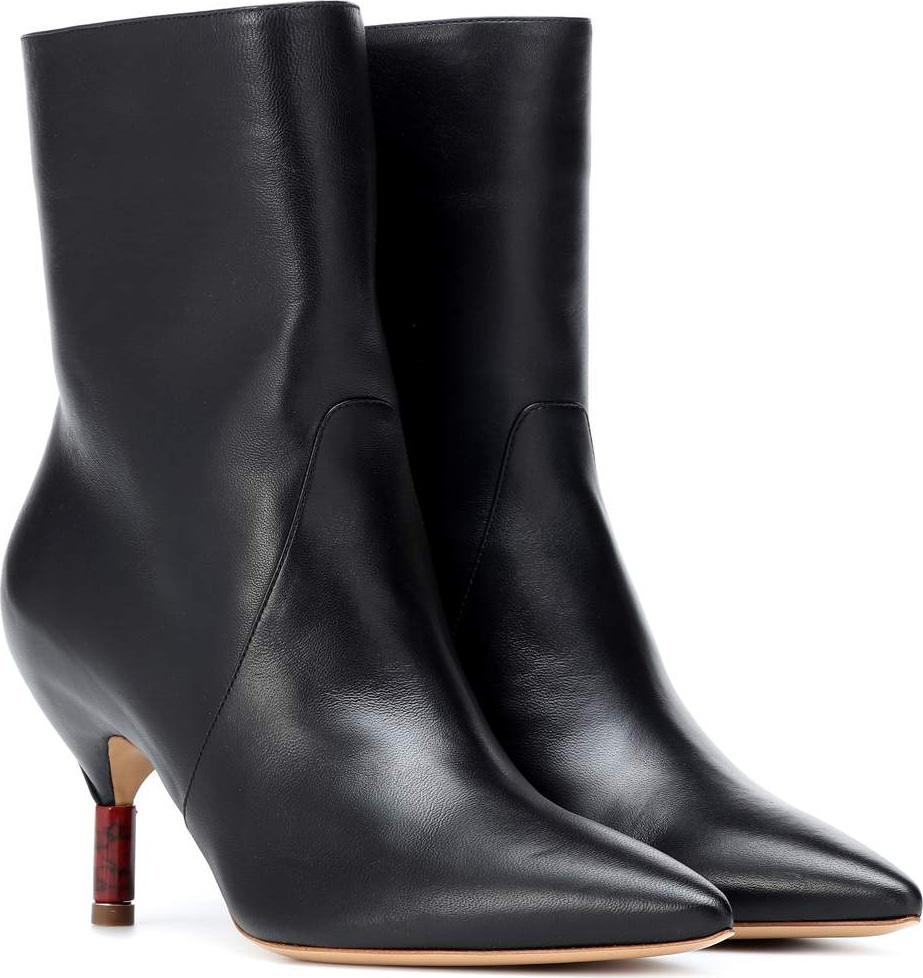 Gabriela Hearst Mariana leather ankle boots