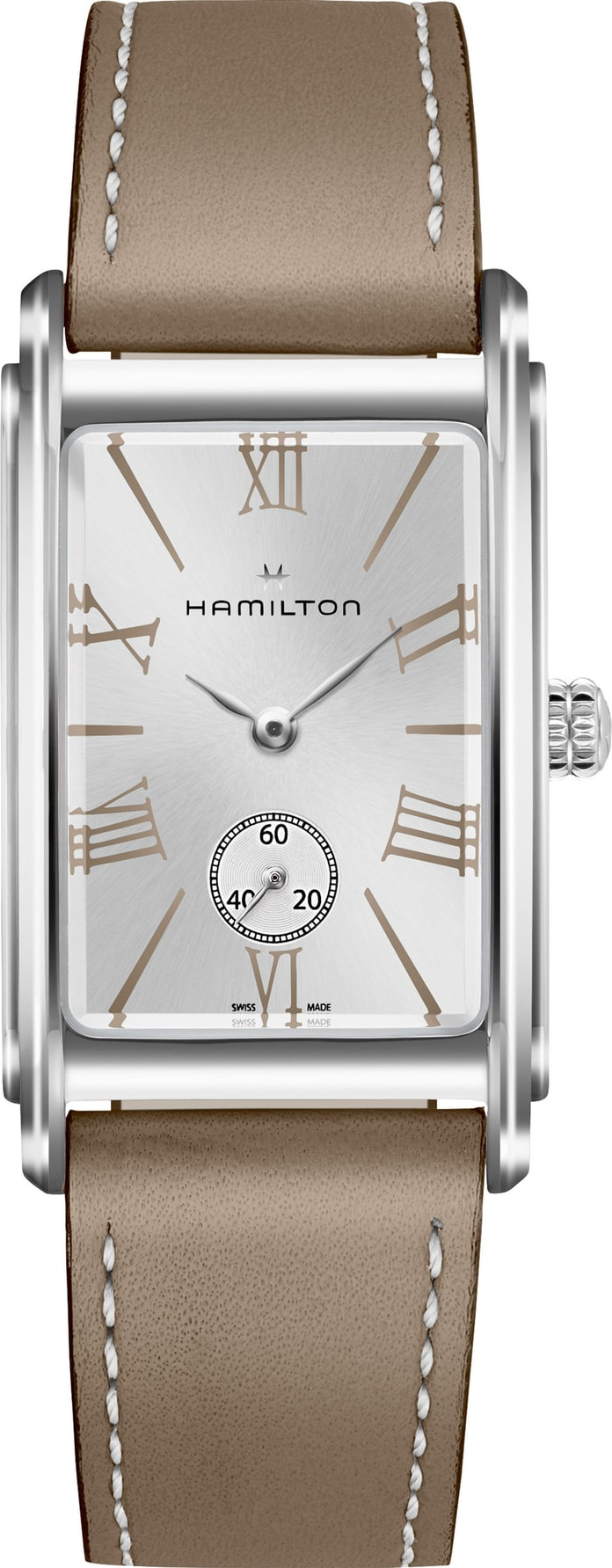 Hamilton Ardmore Leather Strap Watch, 23mm x 32mm