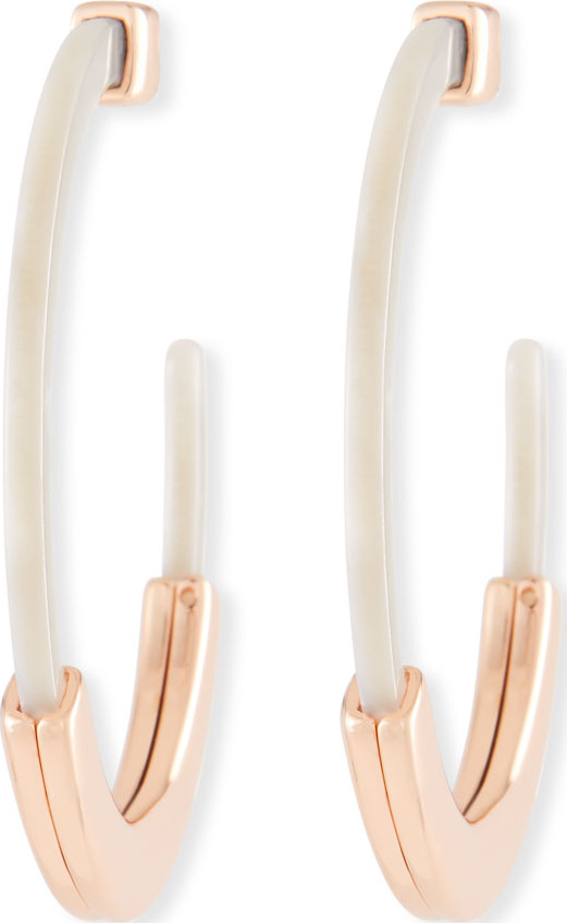 BAUBLEBAR Tassiana Resin Hoop Earrings