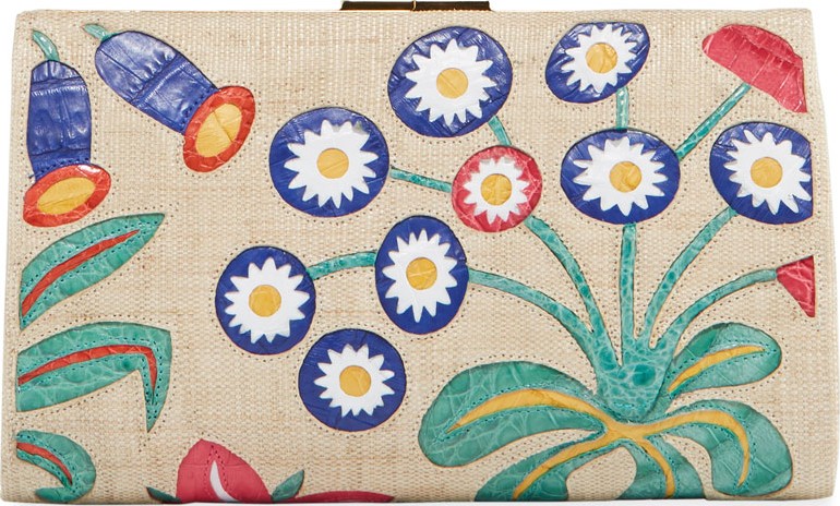 Nancy Gonzalez Colette Exposed Frame Clutch Bag