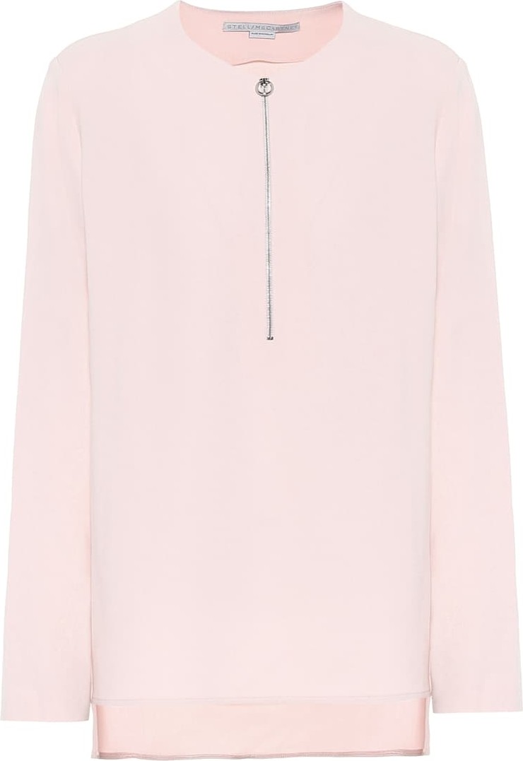 Stella McCartney Stretch-crêpe top