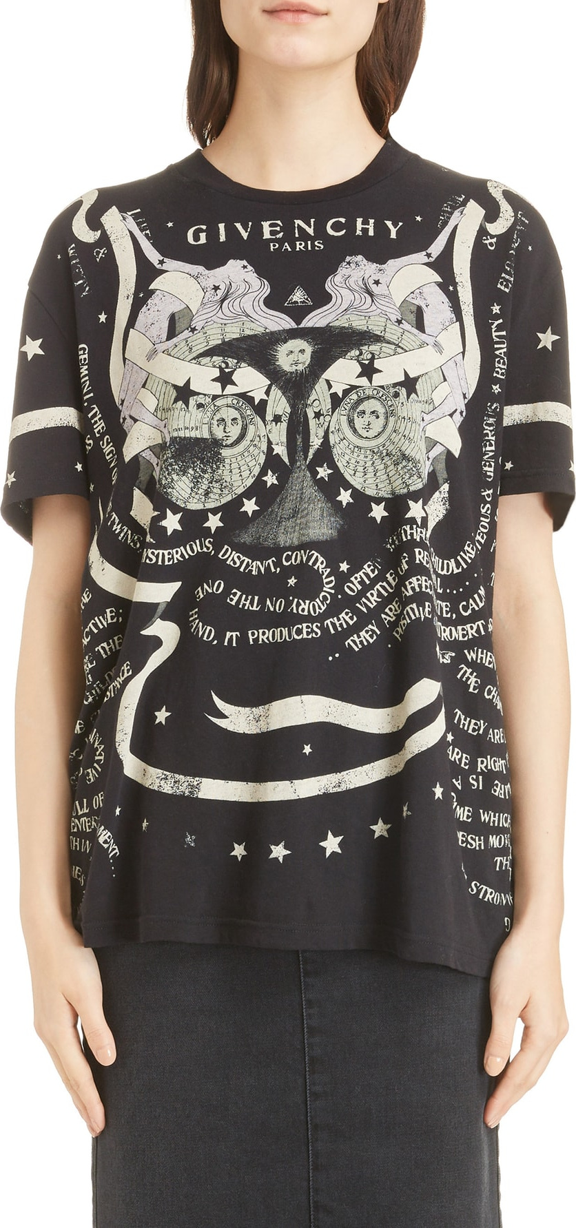 Givenchy Gemini Graphic Tee