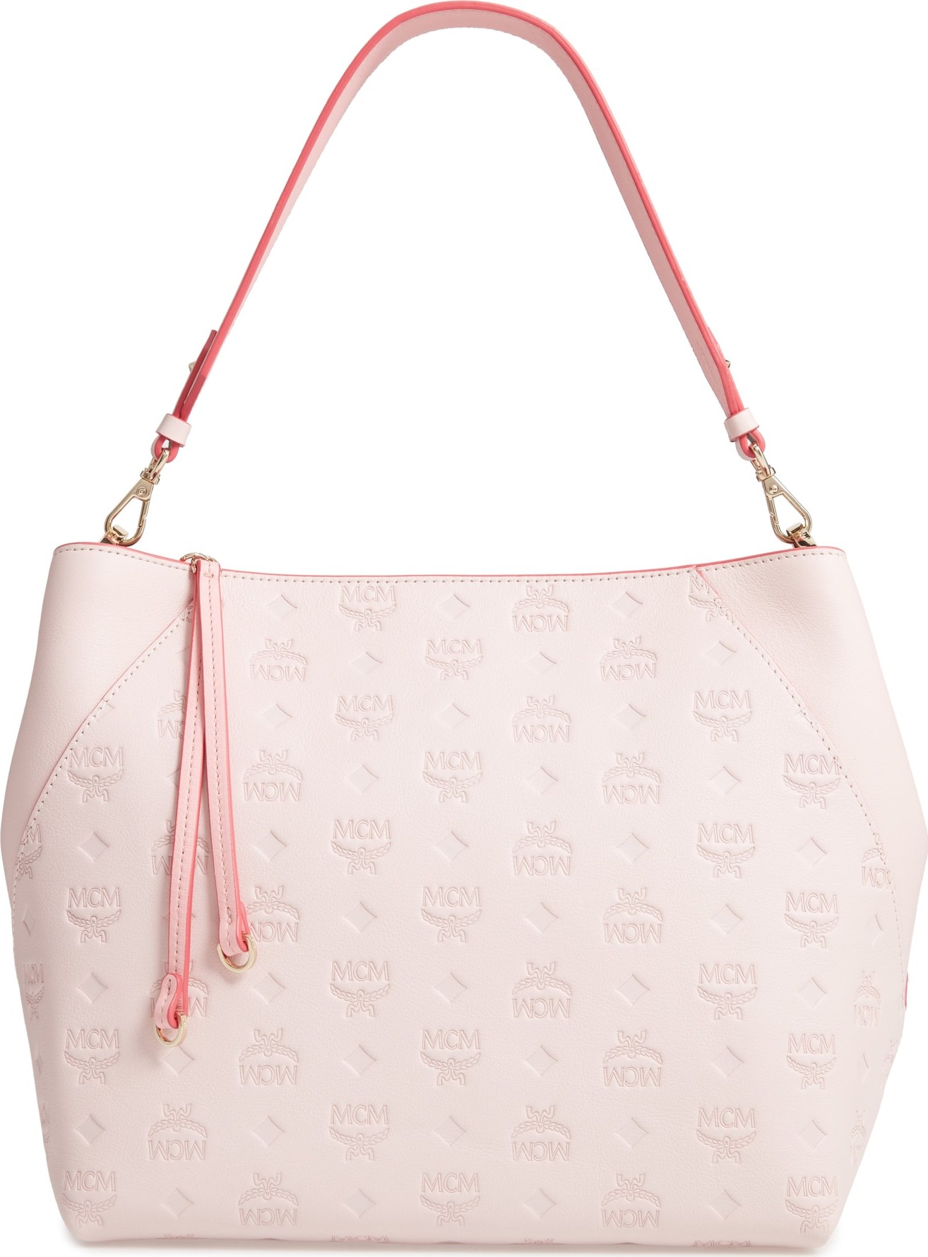 MCM Medium Klara Monogram Leather Hobo MCM Medium Klara Monogram Leather Hobo