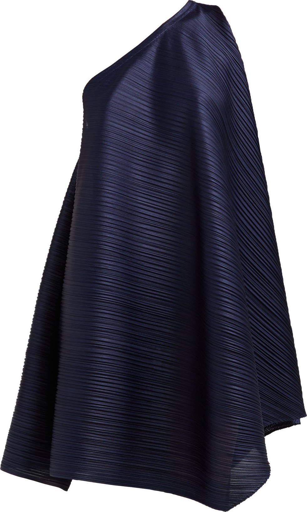 Pleats Please By Issey Miyake One-shoulder tech-pleated dress