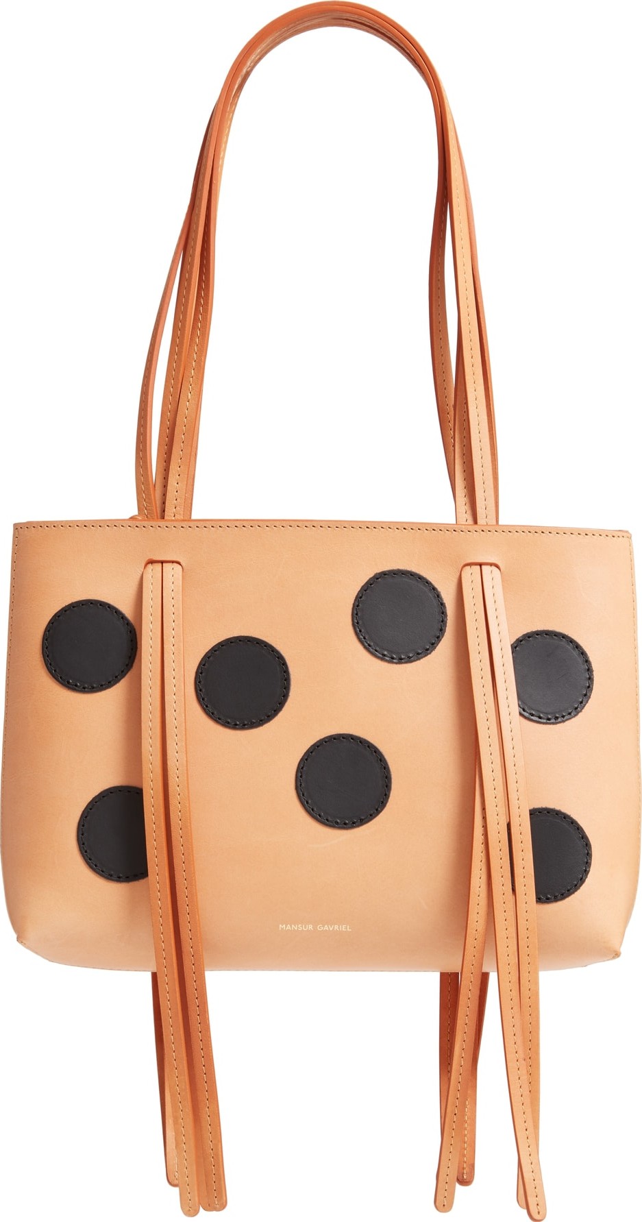 Mansur Gavriel Mini Fringe Dots Leather Bag