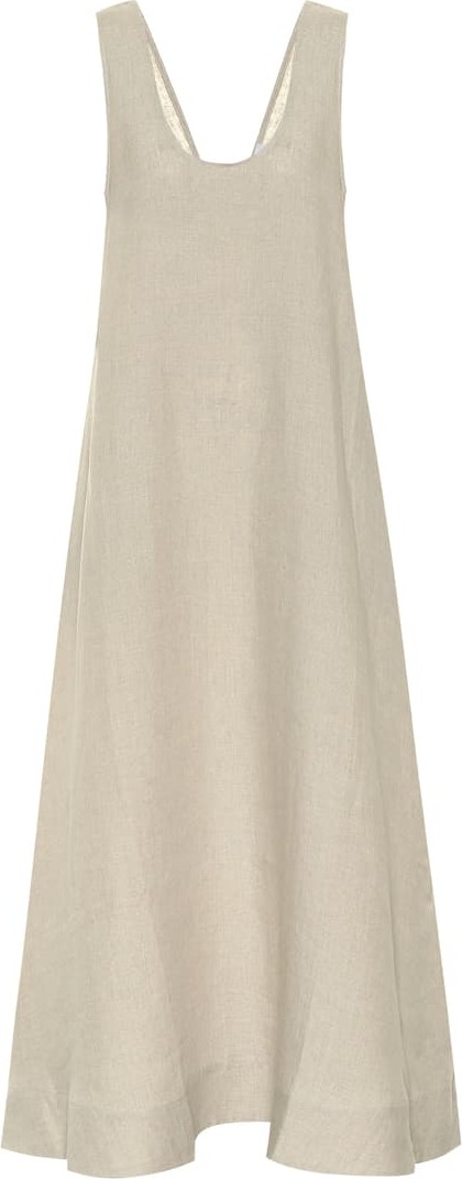 Asceno Capri linen maxi dress