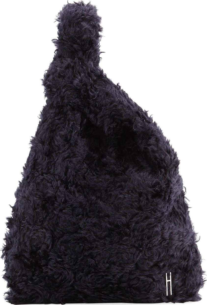 Hayward Shopper Furry Mohair Tote Bag